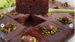 Çikolata Soslu Islak Kek