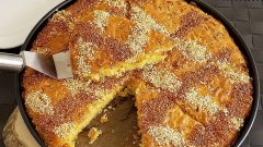 Pırasalı Mısır Unlu Kek