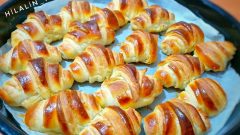 Kruvasan Görünümlü Katmer Poğaça