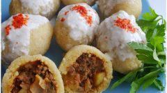 Patatesli içli köfte