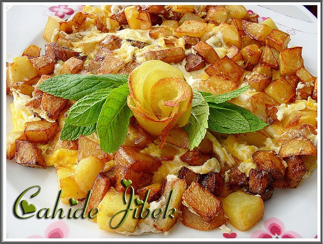 Patates Mıhlaması / Patatesli Omlet