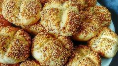 Simit Tadında Poğaça