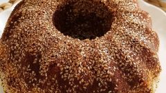 Susam Mantolu Mozaik Kek