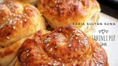 Tahinli Puf Çörek