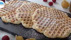 En Garantili Pamuk Waffel Tarifi