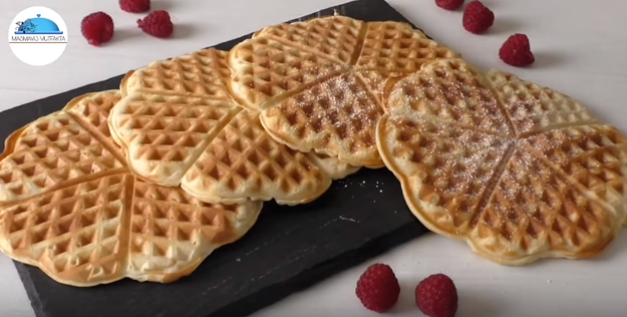 En Garantili Pamuk Waffel Tarifi