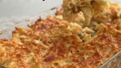 Beşamel Soslu Fırında Makarna