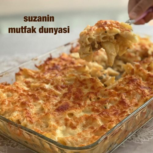 Beşamel Soslu Fırında Makarna