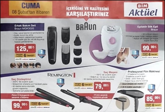 Bim 8 Şubat 2019 Aktüel Ürünler Kataloğu