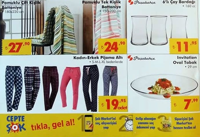 Şimdi ŞOK 16 Ocak 2019 Aktüel Ürünler Kataloğu