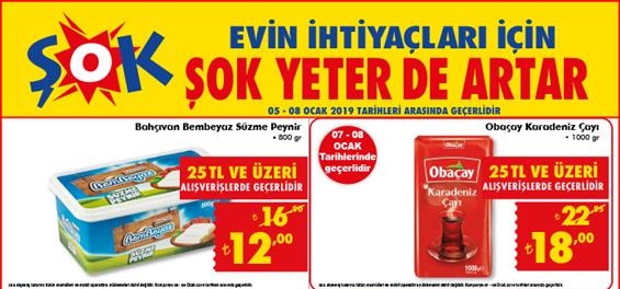 Şok 5 Ocak 2019 Aktüel Ürünler Kataloğu