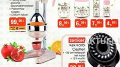 Bim 25 Ekim Aktüel İndirimli Ürünler Kataloğu