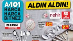 A101 26 Kasım 2020 Aktüel İndirimli Ürünler Kataloğu